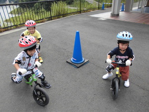 ランニングバイク体験